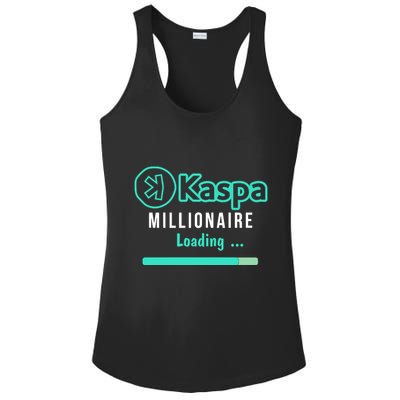 Kaspa Millionaire Loading Ladies PosiCharge Competitor Racerback Tank