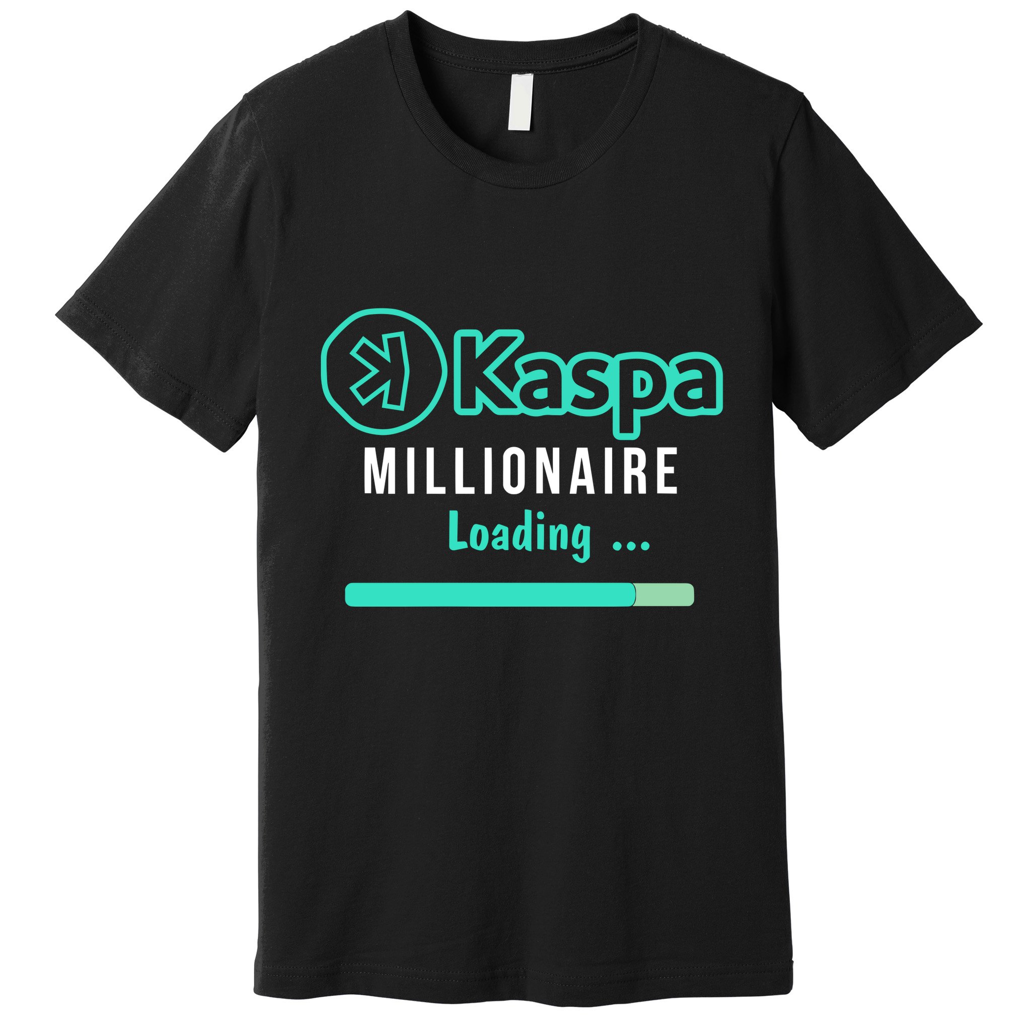 Kaspa Millionaire Loading Premium T-Shirt