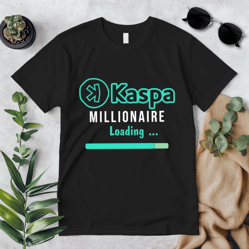 Kaspa Millionaire Loading Premium T-Shirt