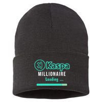 Kaspa Millionaire Loading Sustainable Knit Beanie
