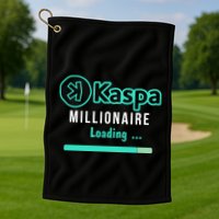 Kaspa Millionaire Loading Golf Towel