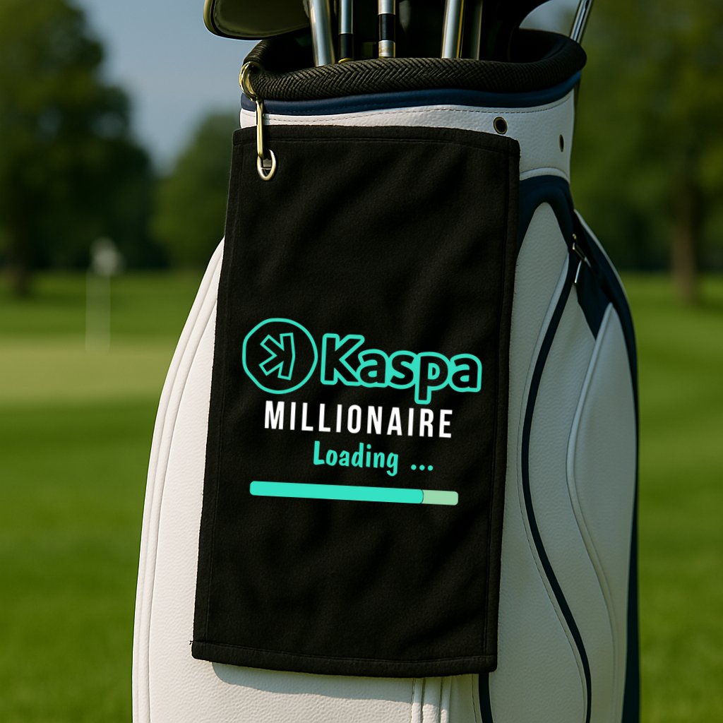 Kaspa Millionaire Loading Golf Towel
