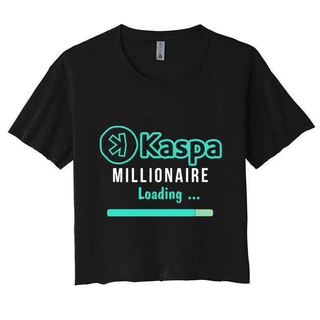 Kaspa Millionaire Loading Crop Top