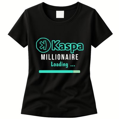Kaspa Millionaire Loading Womens T-Shirt