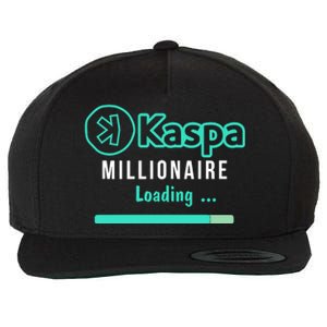 Kaspa Millionaire Loading Wool Snapback Cap