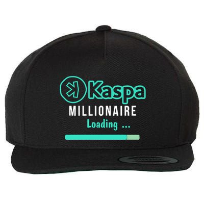 Kaspa Millionaire Loading Wool Snapback Cap