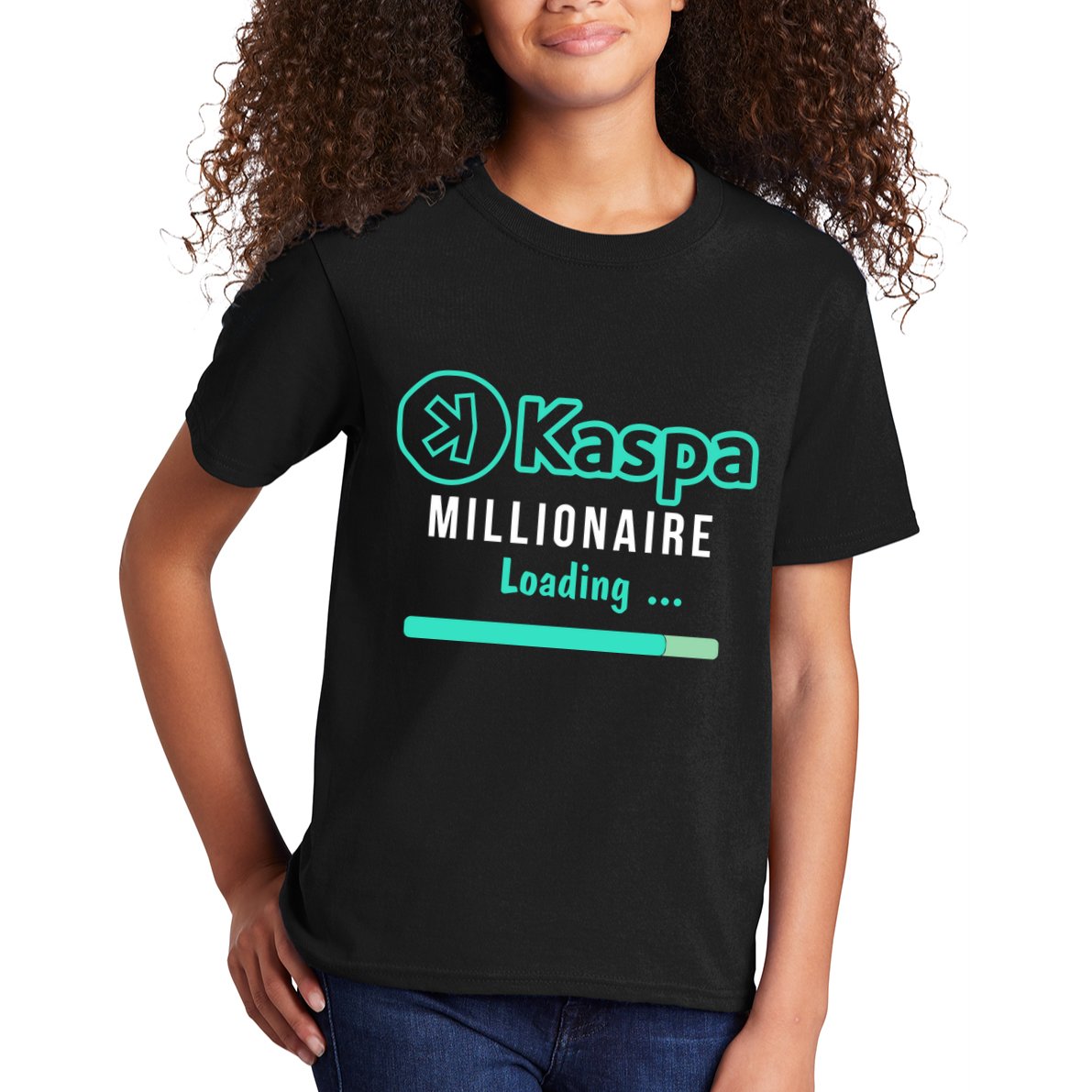 Kaspa Millionaire Loading Kids T-Shirt