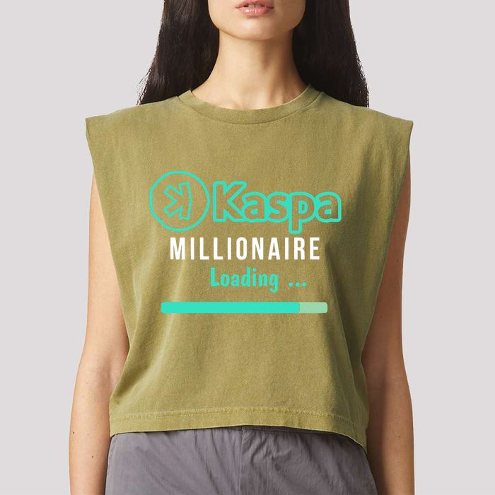 Kaspa Millionaire Loading Garment-Dyed Women's Muscle Tee
