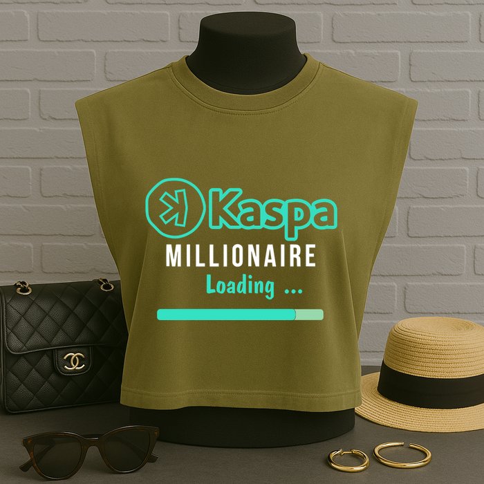Kaspa Millionaire Loading Garment-Dyed Women's Muscle Tee