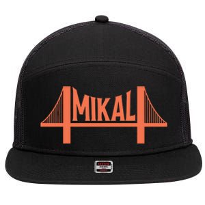 Knicks Muse Mikal Bridges 7 Panel Mesh Trucker Snapback Hat