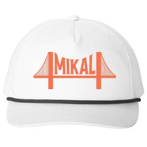 Knicks Muse Mikal Bridges Snapback Five-Panel Rope Hat