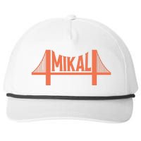 Knicks Muse Mikal Bridges Snapback Five-Panel Rope Hat