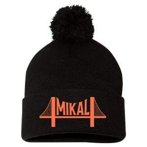 Knicks Muse Mikal Bridges Pom Pom 12in Knit Beanie