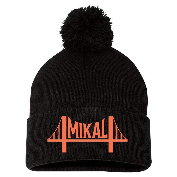 Knicks Muse Mikal Bridges Pom Pom 12in Knit Beanie