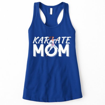 Karate Mom Martial Arts Cool Strong Mom Funny Gift Womens Tank Top
