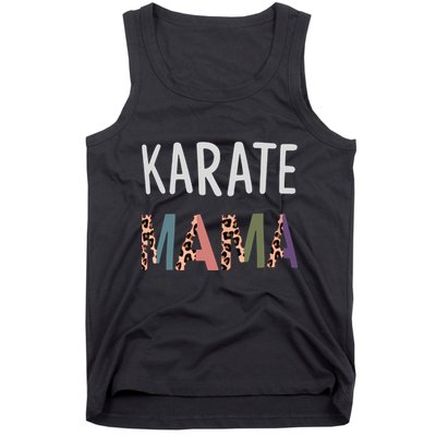 Karate Mama Martial Art Women Gift Funny Karate Mom Tank Top