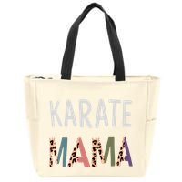 Karate Mama Martial Art Women Gift Funny Karate Mom Zip Tote Bag