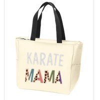Karate Mama Martial Art Women Gift Funny Karate Mom Zip Tote Bag