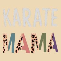 Karate Mama Martial Art Women Gift Funny Karate Mom Zip Tote Bag