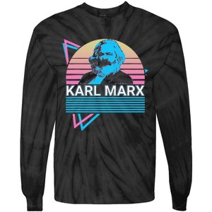 Karl Marx Marxism Communism Communist Socialism Socialist Tie-Dye Long Sleeve Shirt