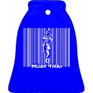 Kickboxing Mixed Martial Arts Fighter Muay Thai Gift Ceramic Bell Ornament