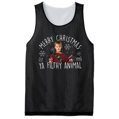 Kevin Mccallister Merry Christmas Ya Filthy Animal Kevin Mccallister Mesh Reversible Basketball Jersey Tank