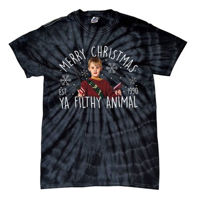 Kevin Mccallister Merry Christmas Ya Filthy Animal Kevin Mccallister Tie-Dye T-Shirt