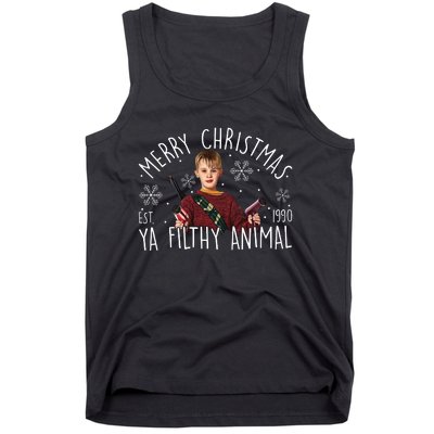 Kevin Mccallister Merry Christmas Ya Filthy Animal Kevin Mccallister Tank Top