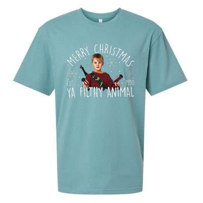 Kevin Mccallister Merry Christmas Ya Filthy Animal Kevin Mccallister Sueded Cloud Jersey T-Shirt