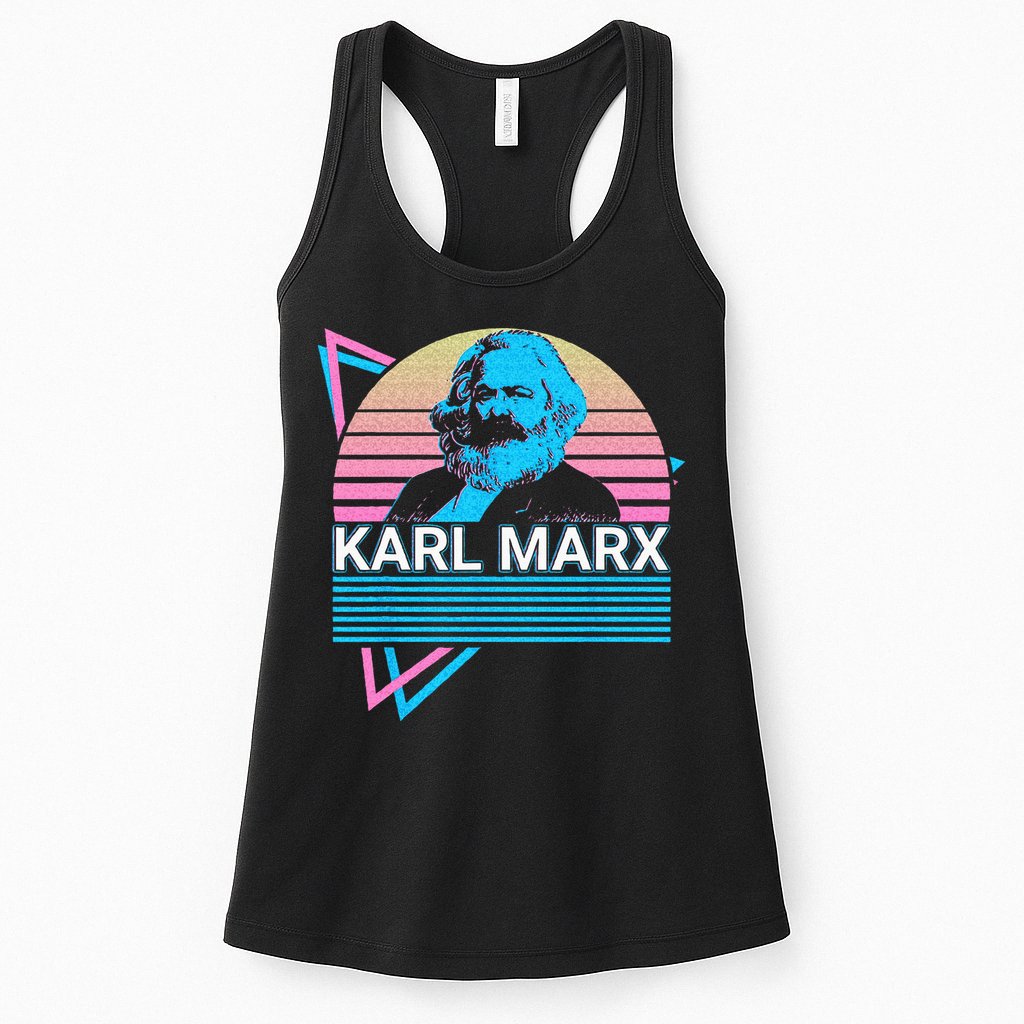 Karl Marx Marxism Communism Communist Socialism Socialist Womens Tank Top