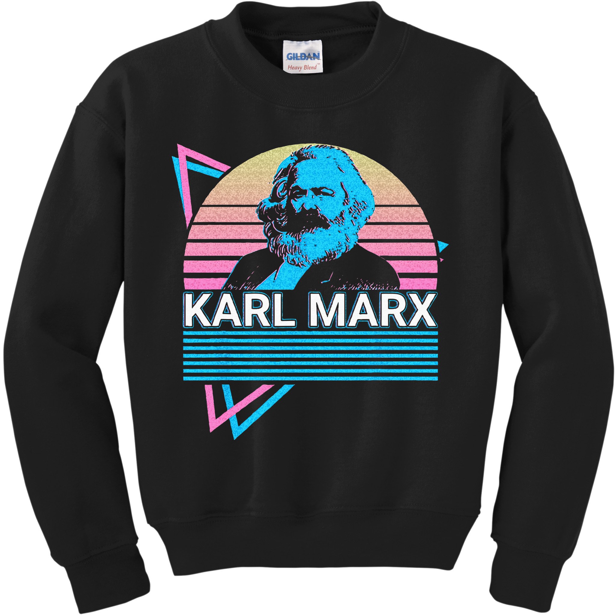 Karl Marx Marxism Communism Communist Socialism Socialist Kids Sweatshirt
