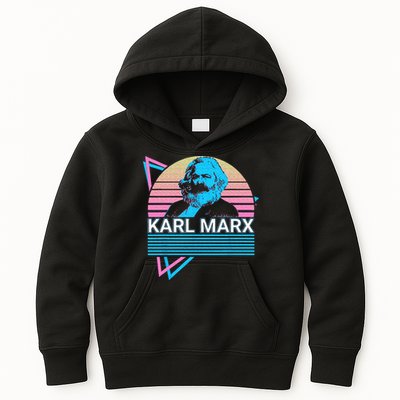 Karl Marx Marxism Communism Communist Socialism Socialist Kids Hoodie