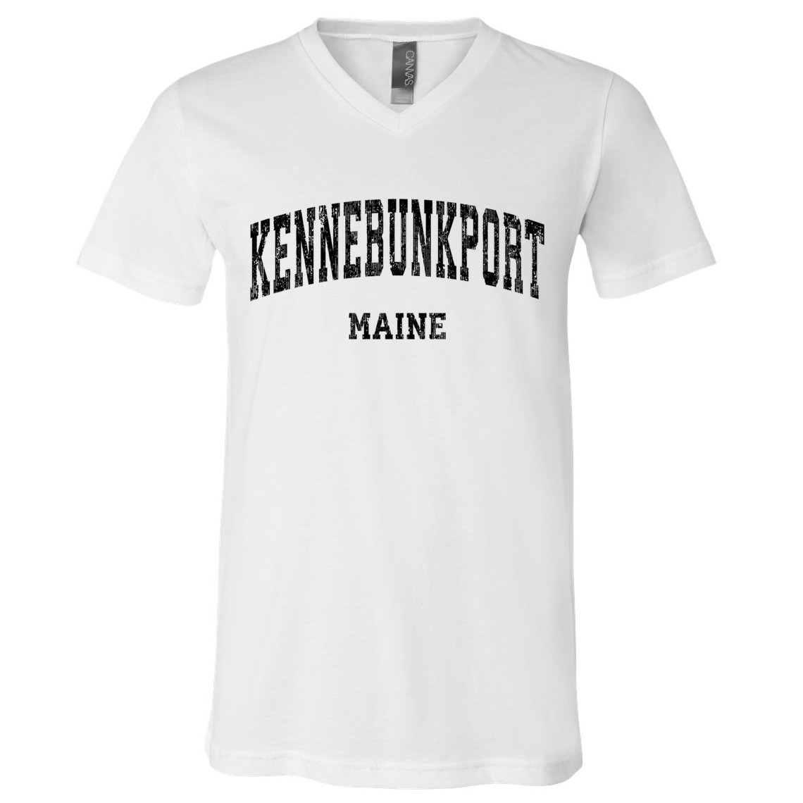 Kennebunkport Maine Me Vintage Established Varsity Sports Design V-Neck T-Shirt