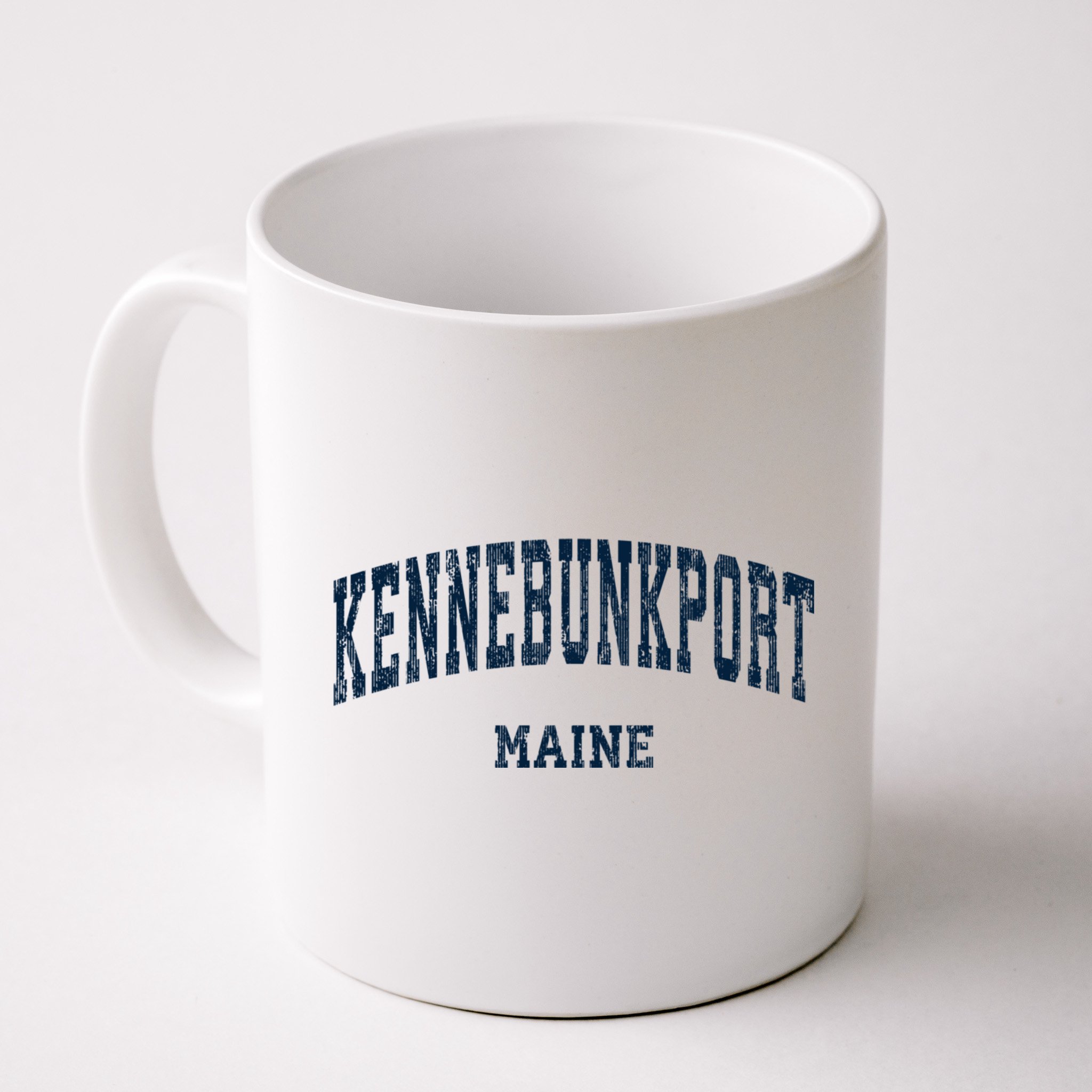 Kennebunkport Maine Me Vintage Varsity Sports Mug
