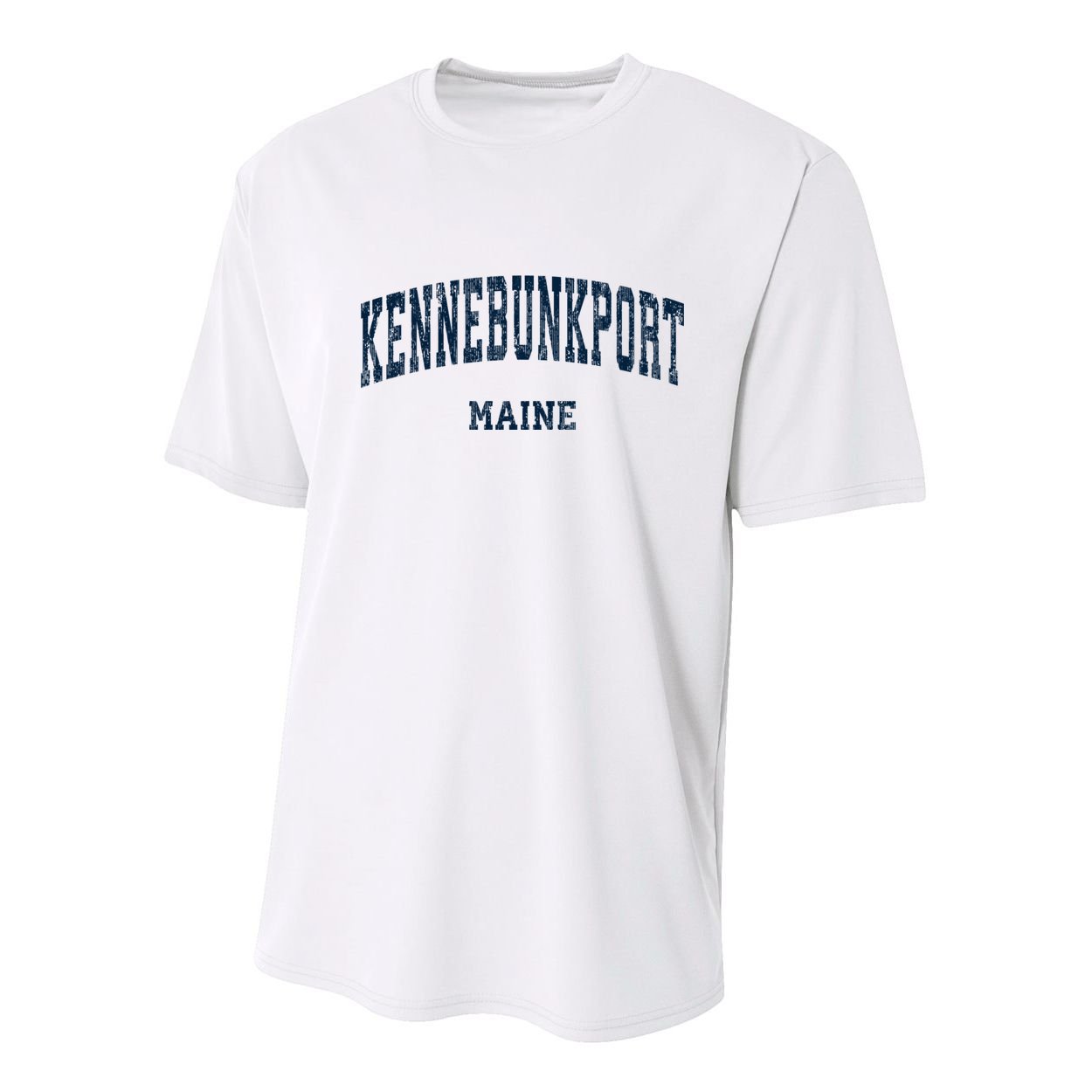 Kennebunkport Maine Me Vintage Varsity Sports Youth Performance Sprint T-Shirt