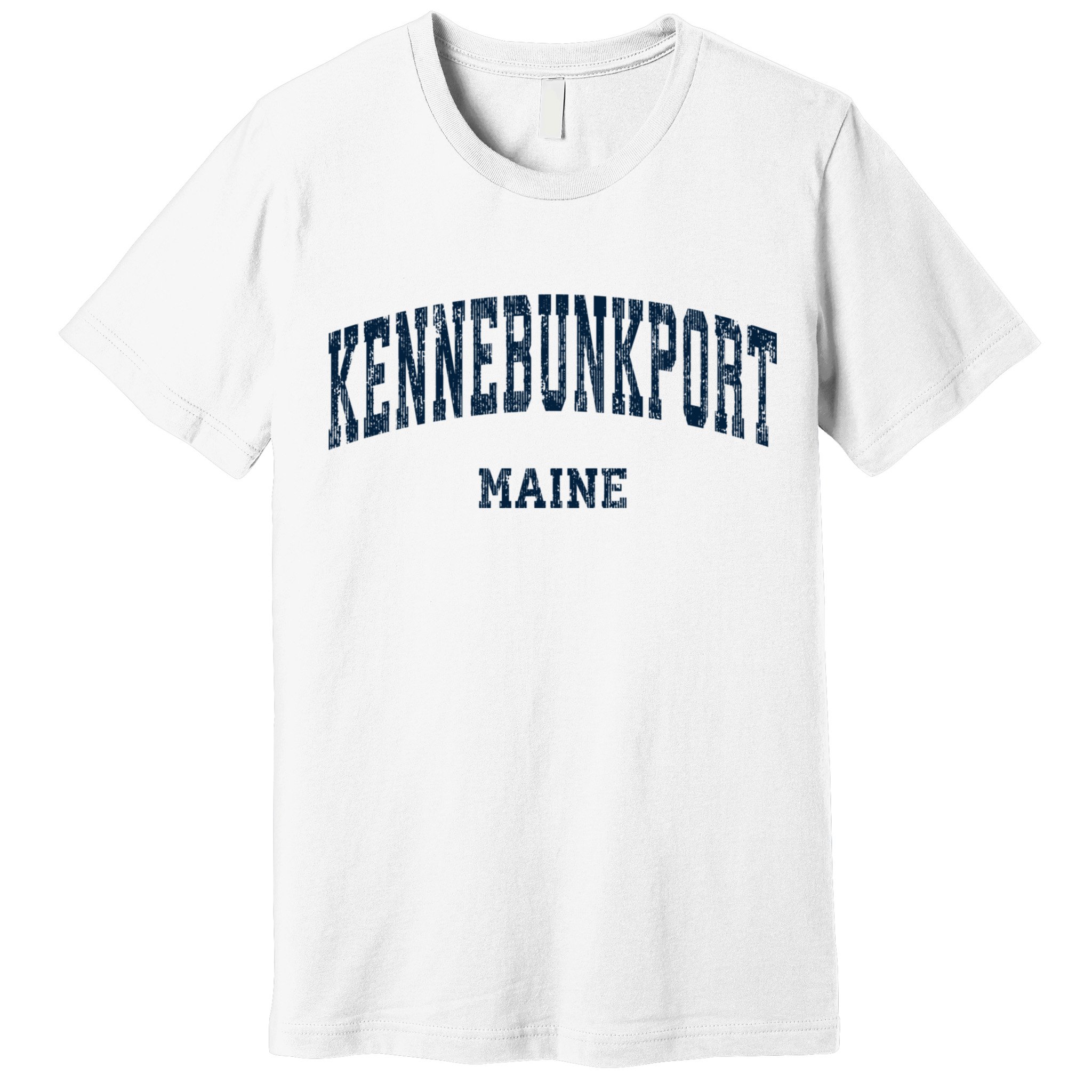 Kennebunkport Maine Me Vintage Varsity Sports Premium T-Shirt