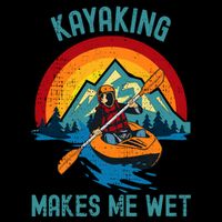 Kayaking Makes Me Wet Cooling Performance Crew T-Shirt