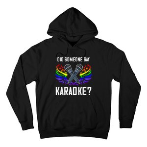 Karaoke Microphone Machine Music Singer Hoodie