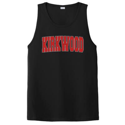 Kirkwood Mo Missouri Varsity Style Usa Vintage Sports Gift PosiCharge Competitor Tank