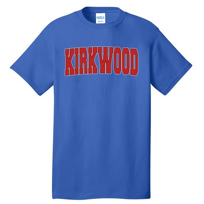 Kirkwood Mo Missouri Varsity Style Usa Vintage Sports Gift Tall T-Shirt