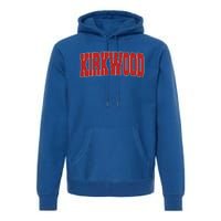 Kirkwood Mo Missouri Varsity Style Usa Vintage Sports Gift Premium Hoodie