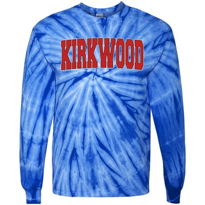 Kirkwood Mo Missouri Varsity Style Usa Vintage Sports Gift Tie-Dye Long Sleeve Shirt