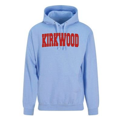 Kirkwood Mo Missouri Varsity Style Usa Vintage Sports Gift Unisex Surf Hoodie