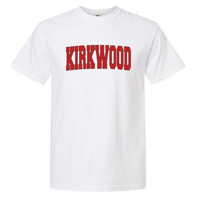 Kirkwood Mo Missouri Varsity Style Usa Vintage Sports Gift Garment-Dyed Heavyweight T-Shirt