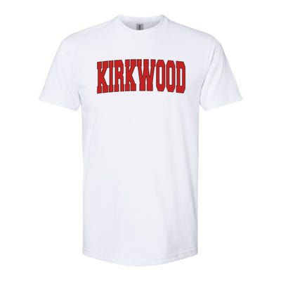 Kirkwood Mo Missouri Varsity Style Usa Vintage Sports Gift Softstyle CVC T-Shirt