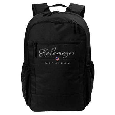 Kalamazoo Michigan Mi On Kalamazoo Daily Commute Backpack