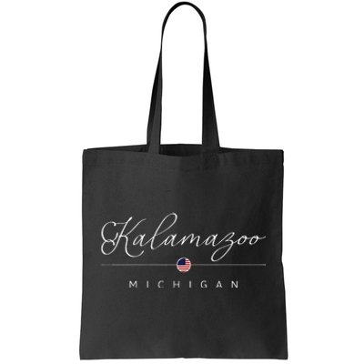 Kalamazoo Michigan Mi On Kalamazoo Tote Bag