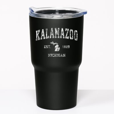 Kalamazoo Michigan Mi Vintage Athletic Sports Design Tumbler