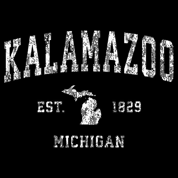 Kalamazoo Michigan Mi Vintage Athletic Sports Design Toddler T-Shirt