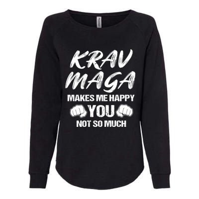 Krav Maga Mixed Martial Arts Mma Self Defense Contact Combat Gift Womens California Wash Sweatshirt